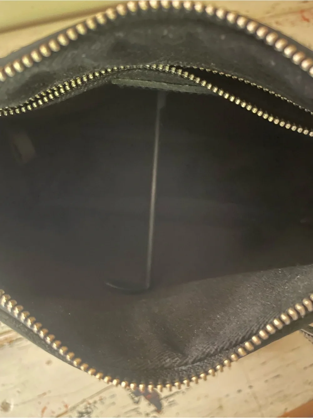 Ralph Lauren Black and White Houndstooth Crossbody